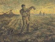 Vincent Van Gogh Evening:The End of the Day (nn04) china oil painting artist